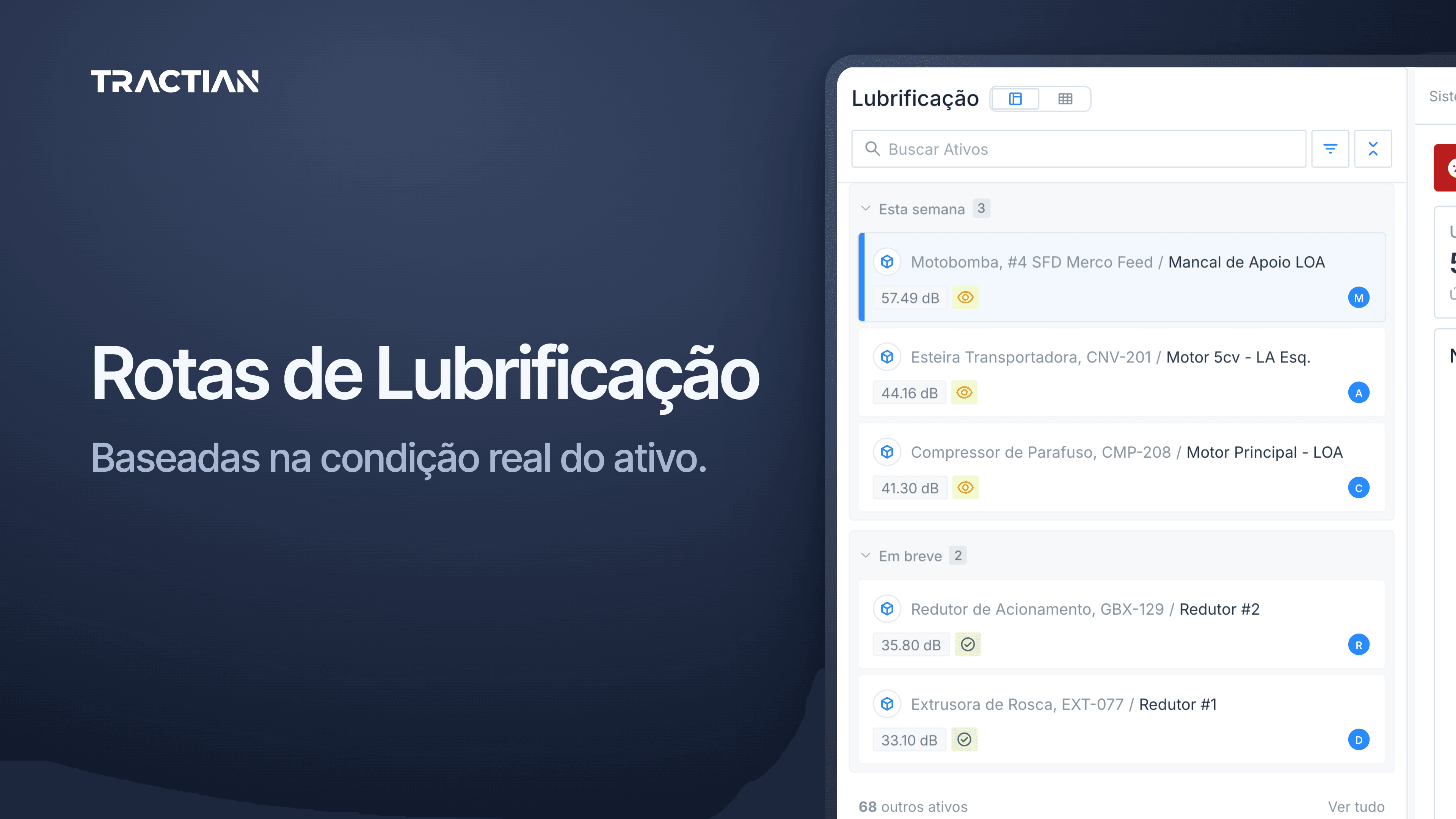 Rotas de Lubrificação