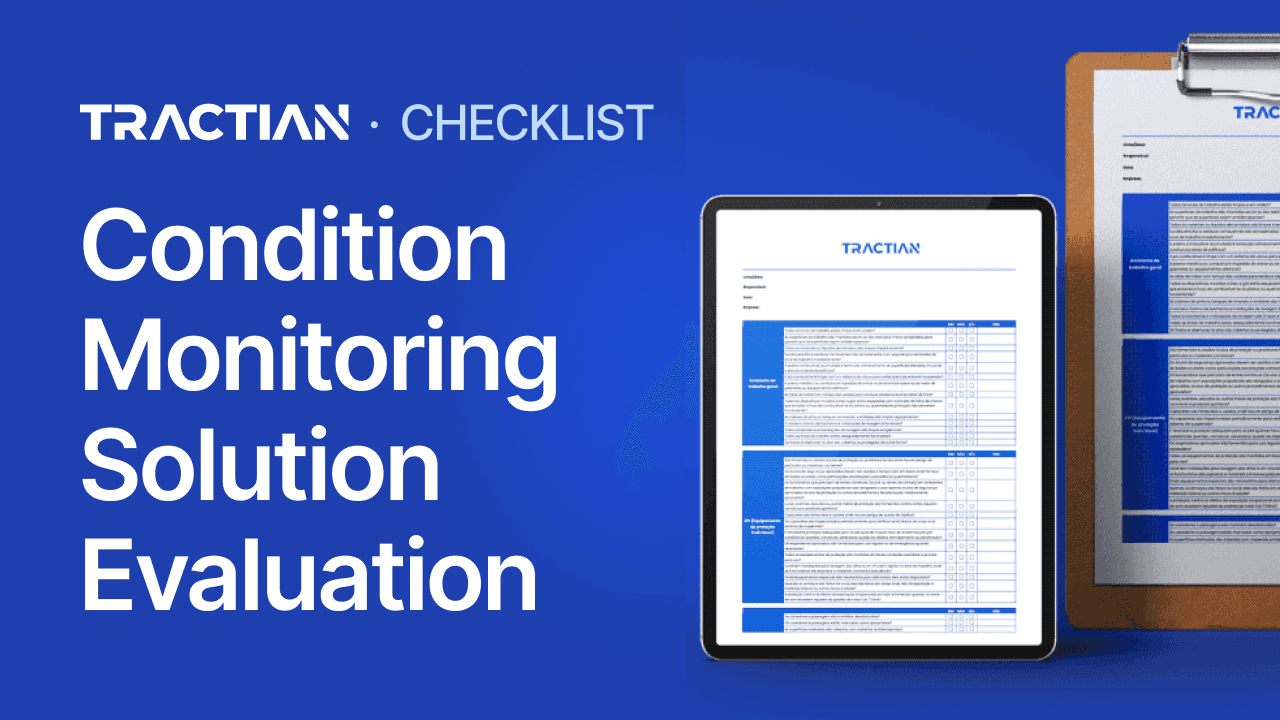 General Condition Asset Monitoring Solution: Evaluation Checklist