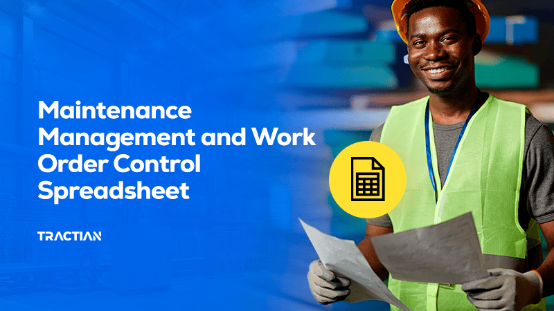 Bonus: Maintenance Management & Work Order Control Spreadsheet